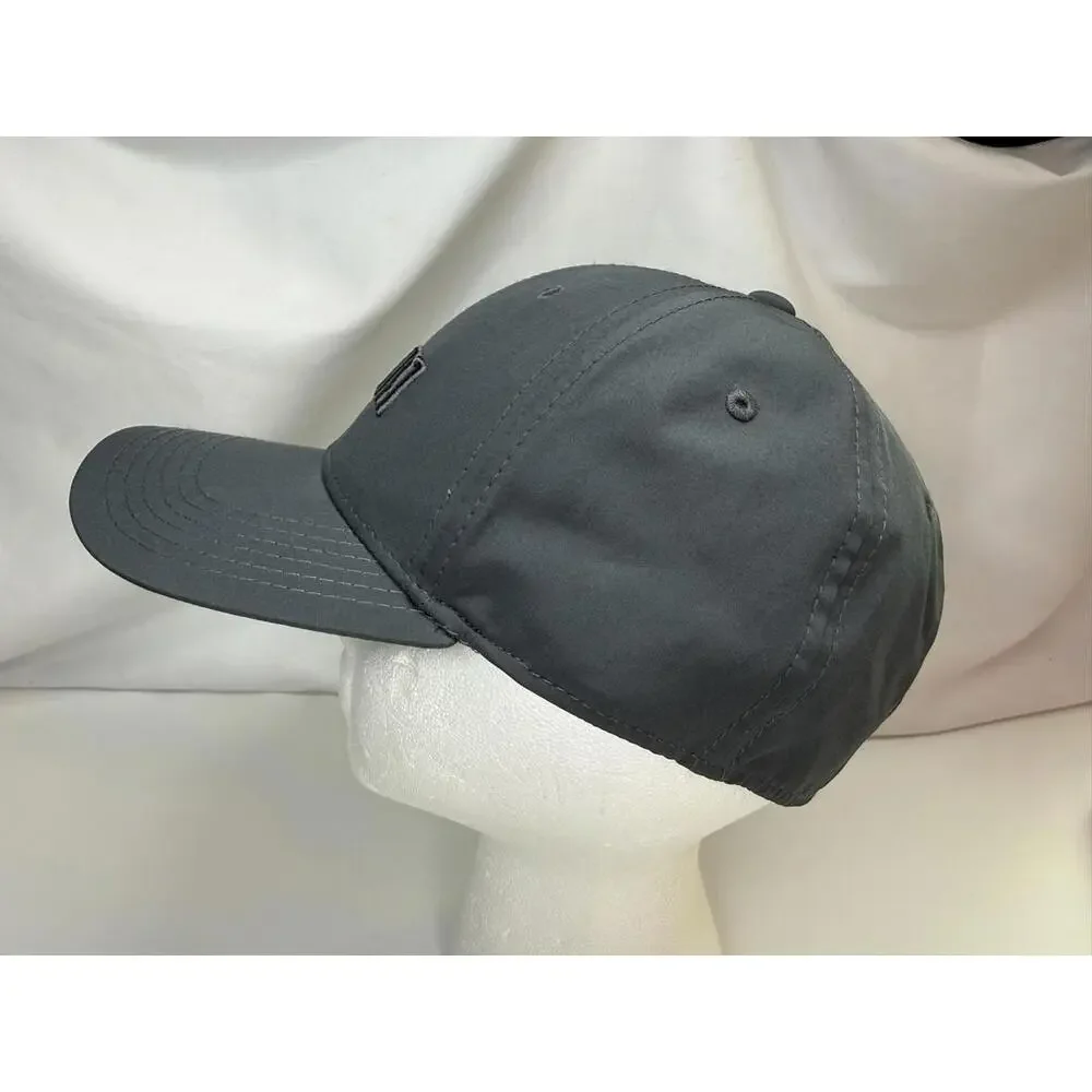 Puma Hat Cap Fitted Mens‎ L/XL Gray Stretch Polyester Golf Athletic Embroidered